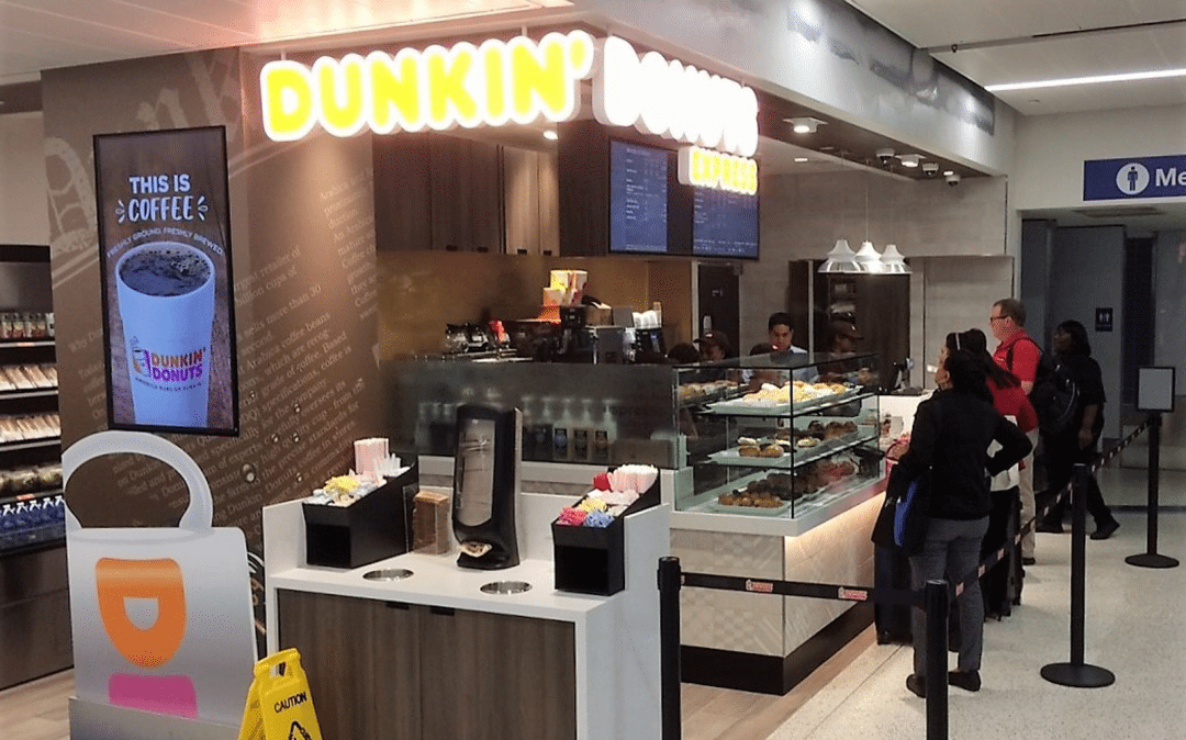 Dunkin Donuts Opens In Lax Terminal 7 Airport Experience