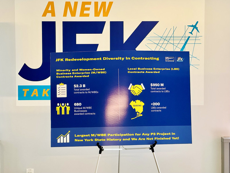 JFK Touts Record MWBE Participation