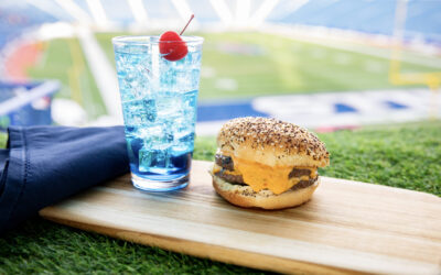 BUF Bills Burger and 17 Spritz