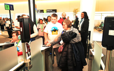 Image 1 of 1. PANYNJ Hosts Accessibility Program At EWR.